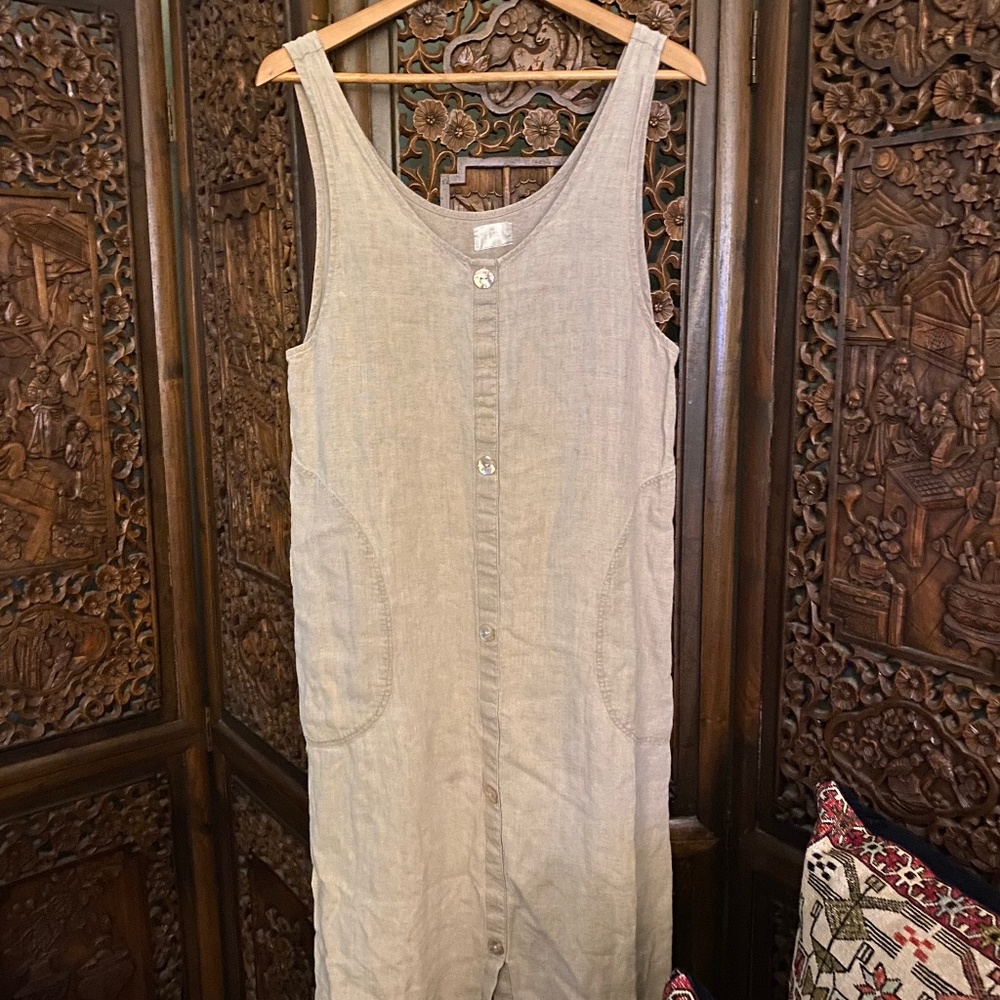 Vintage FLAX by ANGELHEART Linen Dress - Picture 2 of 7